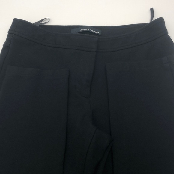 Amanda + Chelsea black size 4 pants slacks - Picture 2 of 6